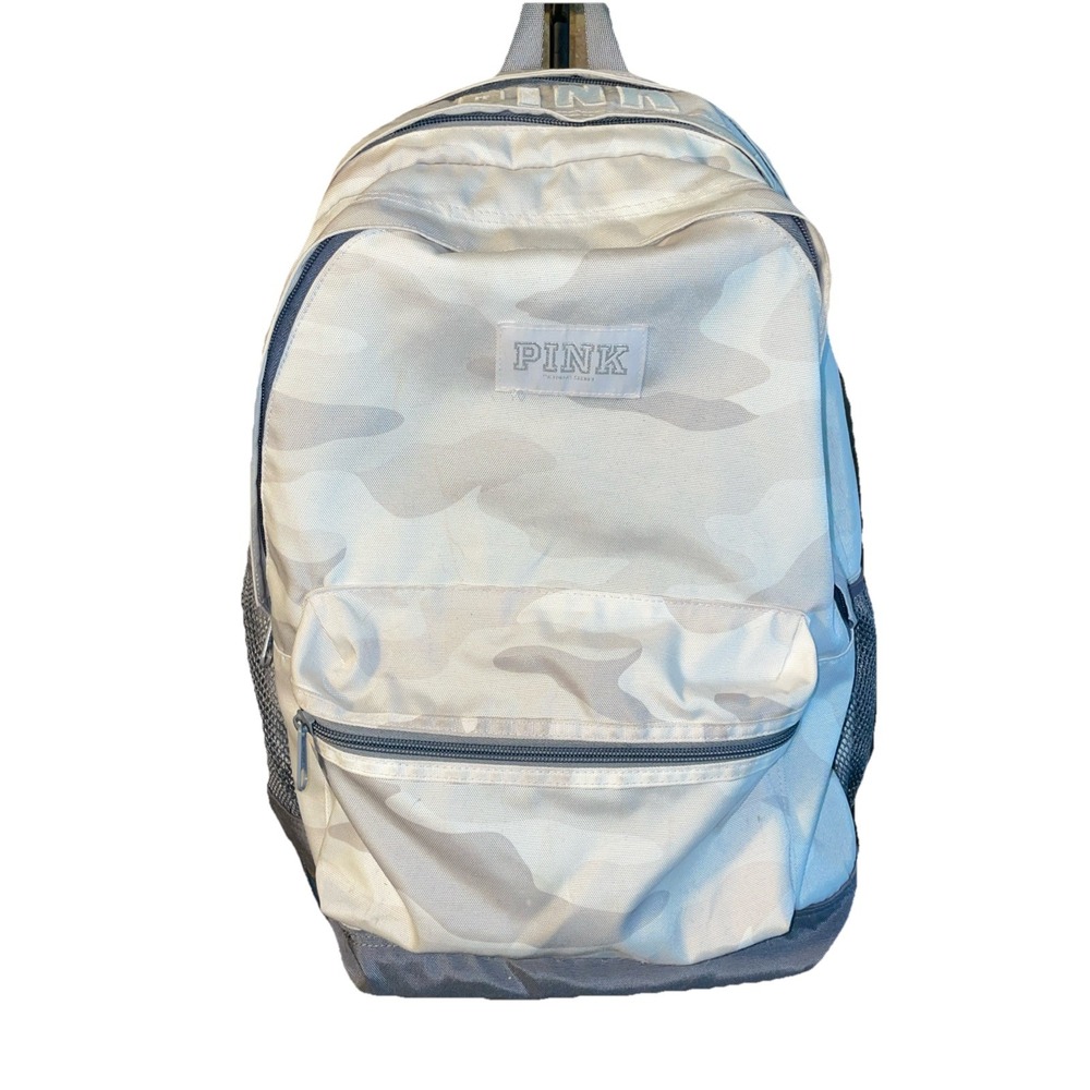 Victoria's Secret PINK‎ Campus Gray Camo Backpack